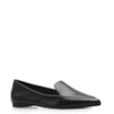 Sapatilha Slipper Couro Preto - imagem 1