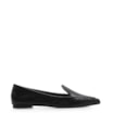Sapatilha Slipper Couro Preto - imagem 2