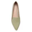 Sapatilha Slipper Couro Verde - imagem 5