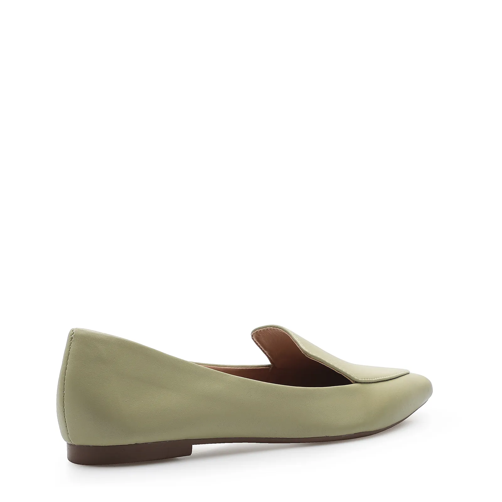 Sapatilha Slipper Couro Verde
