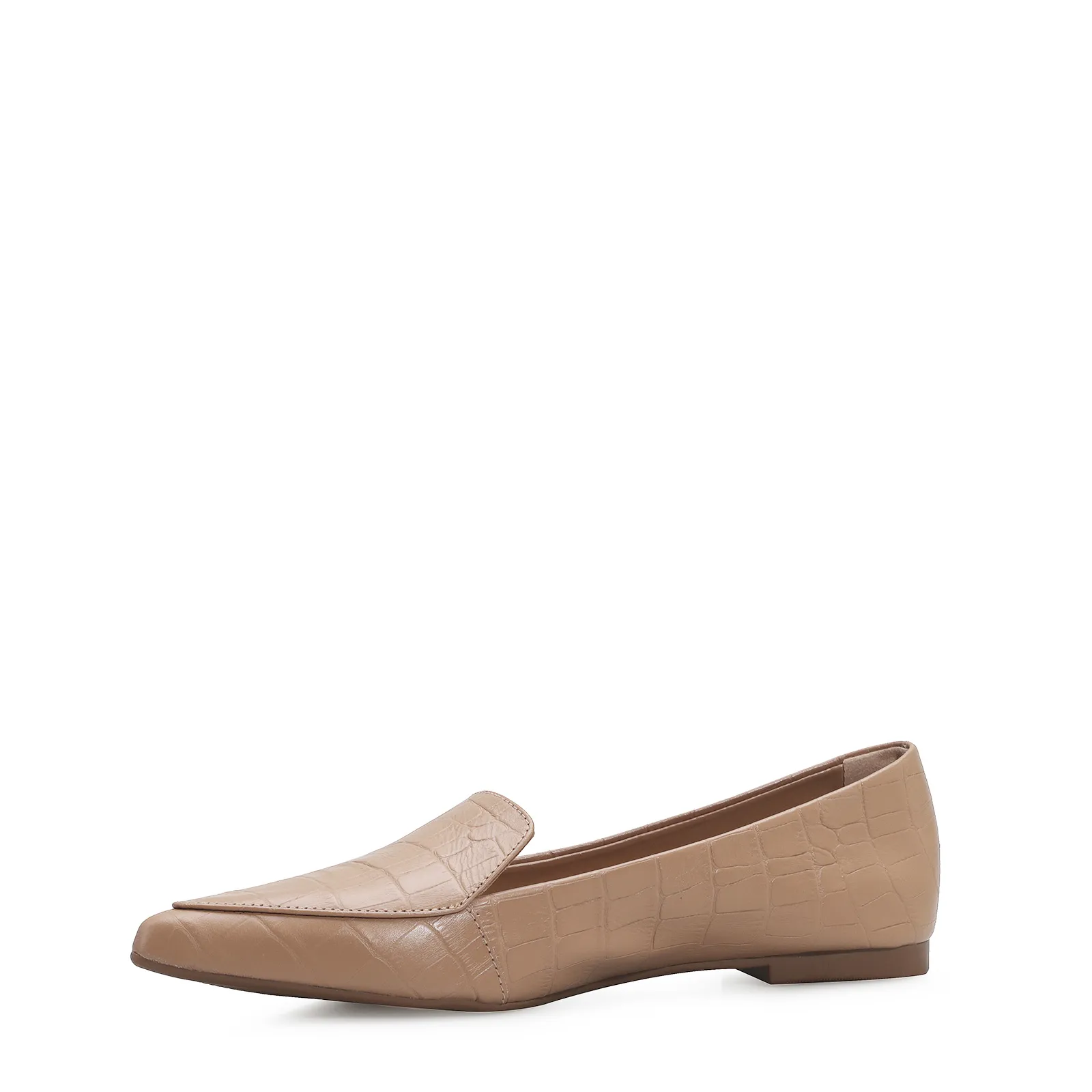 Sapatilha Slipper Croco Bege