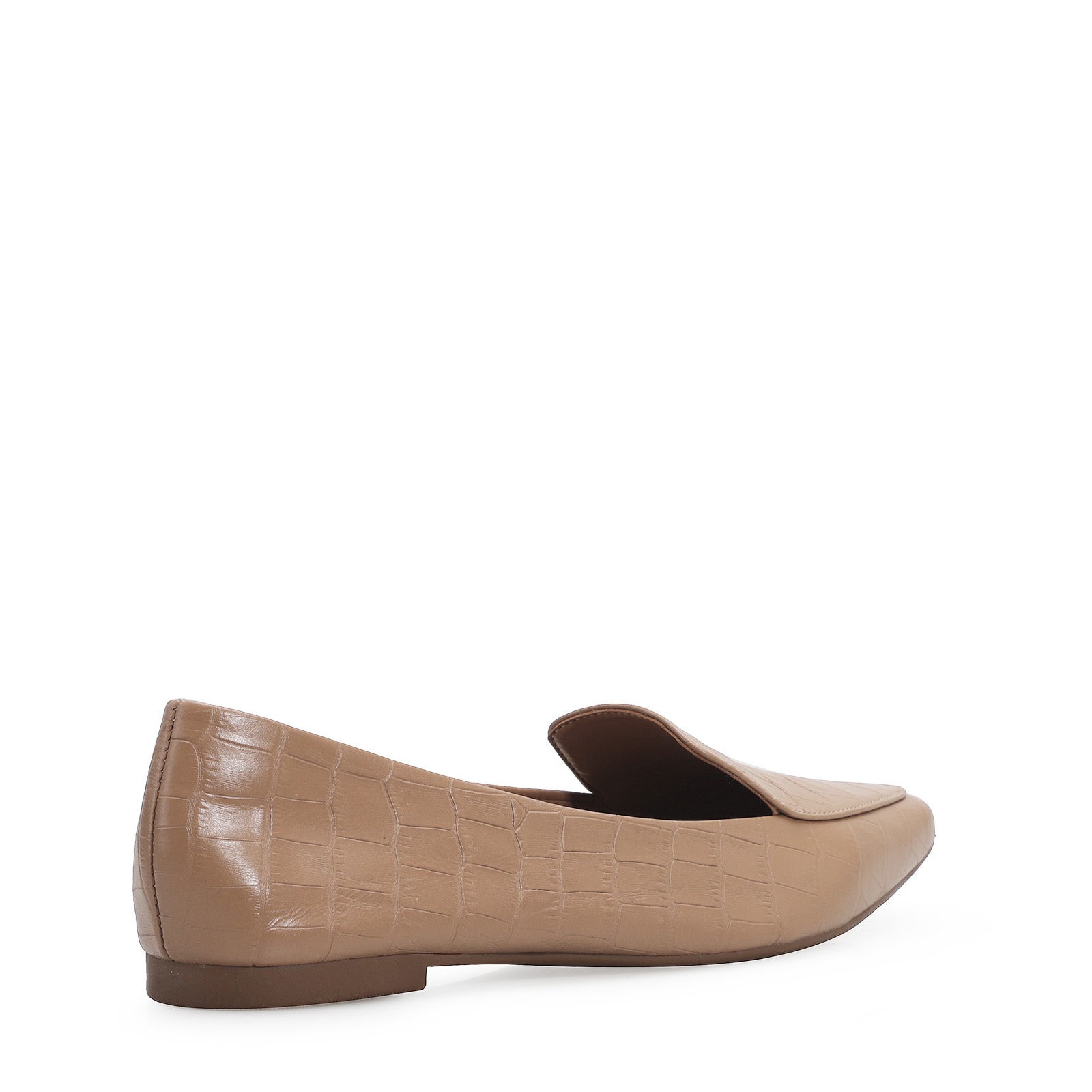 Sapatilha Slipper Croco Bege