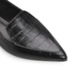Sapatilha Slipper Croco Preto - imagem 6