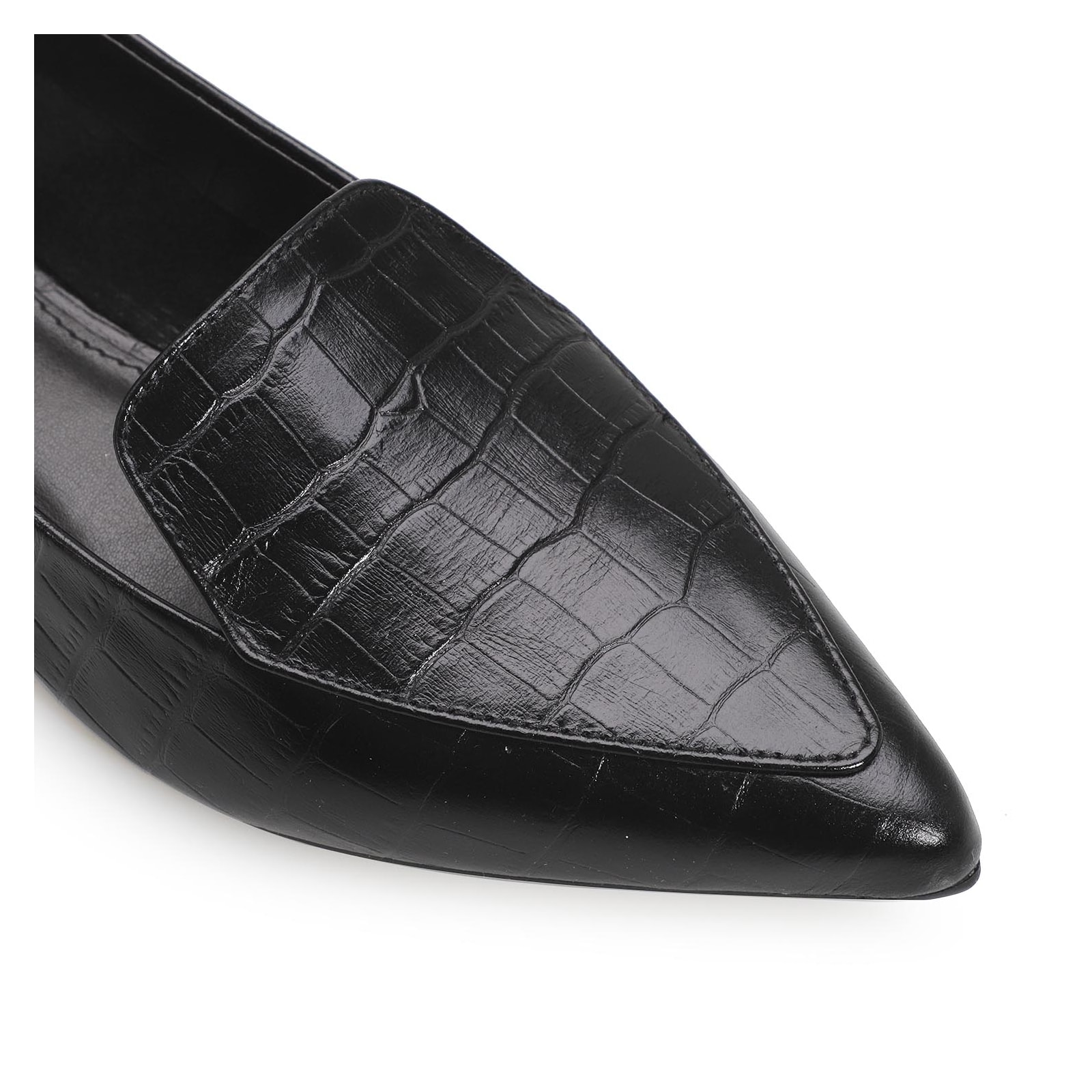 Sapatilha Slipper Croco Preto