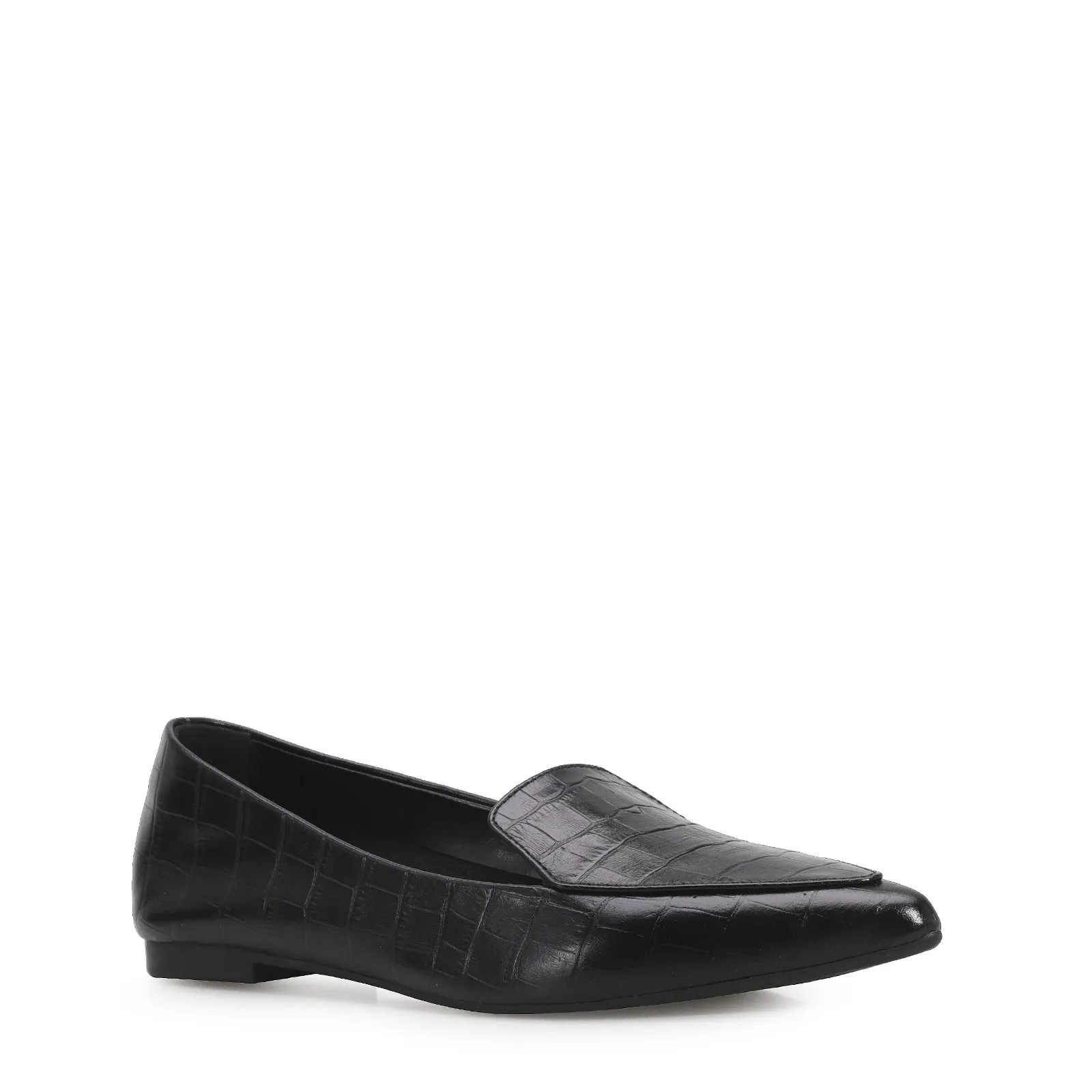 Sapatilha Slipper Croco Preto