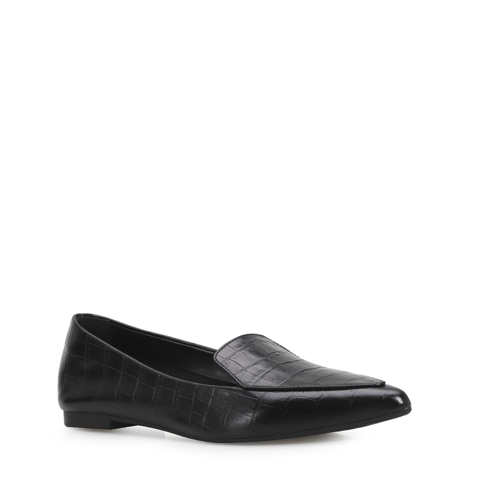 Sapatilha Slipper Croco Preto