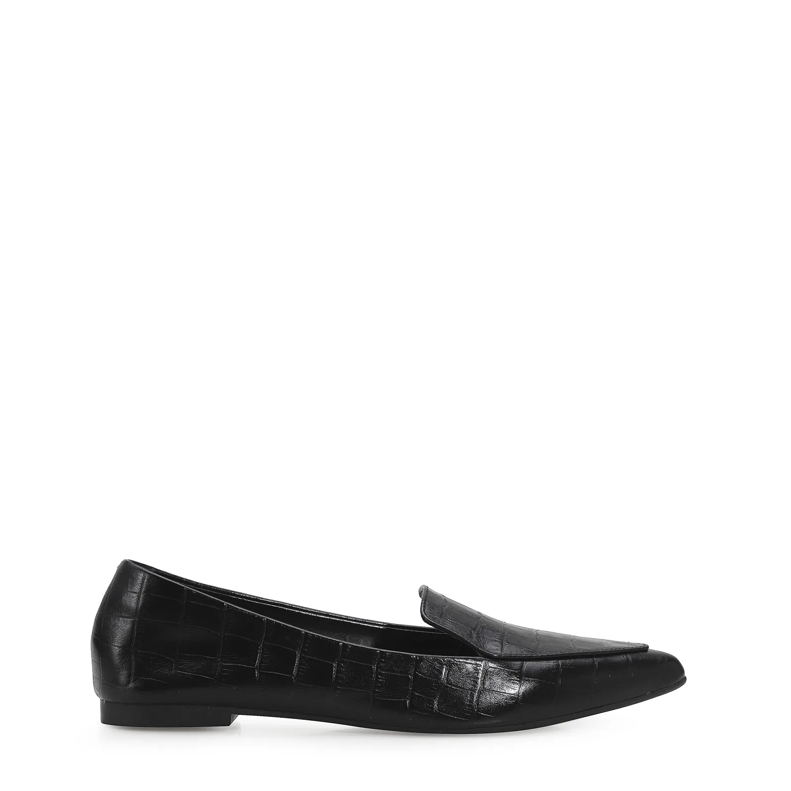 Sapatilha Slipper Croco Preto