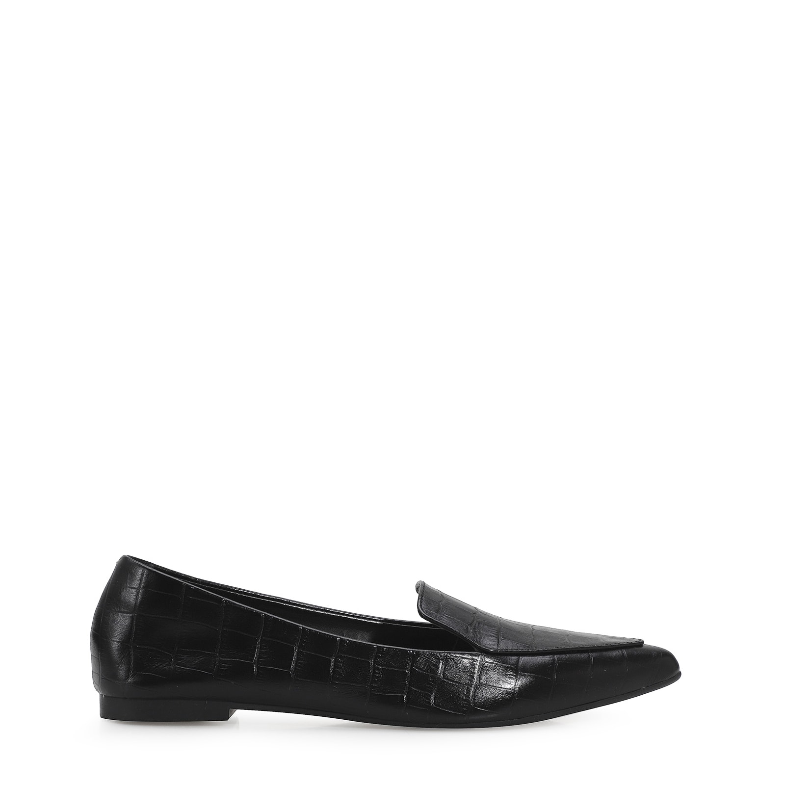 Sapatilha Slipper Croco Preto
