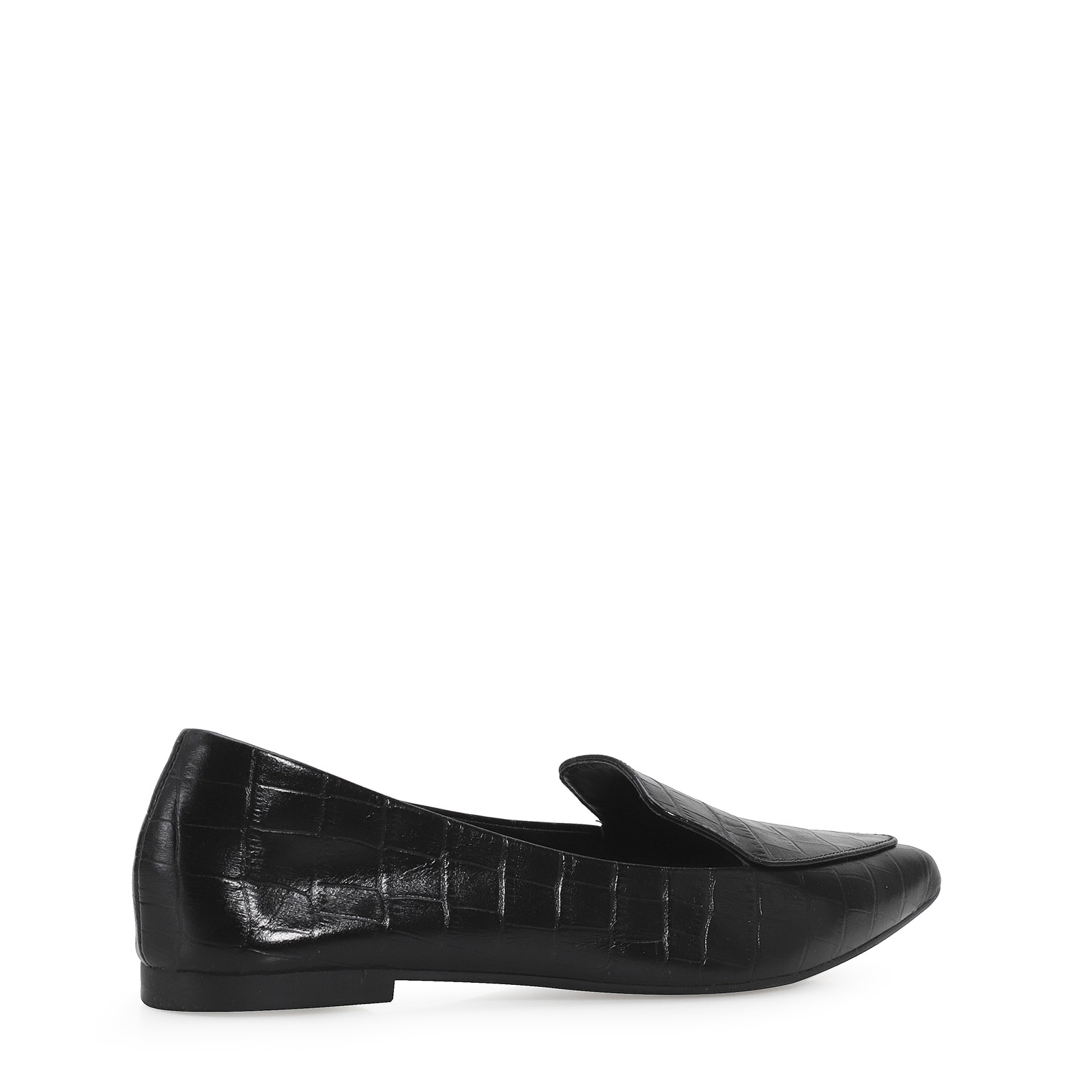 Sapatilha Slipper Croco Preto