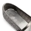 Sapatilha Tressê Prata Couro Tressê Fivela - imagem 7