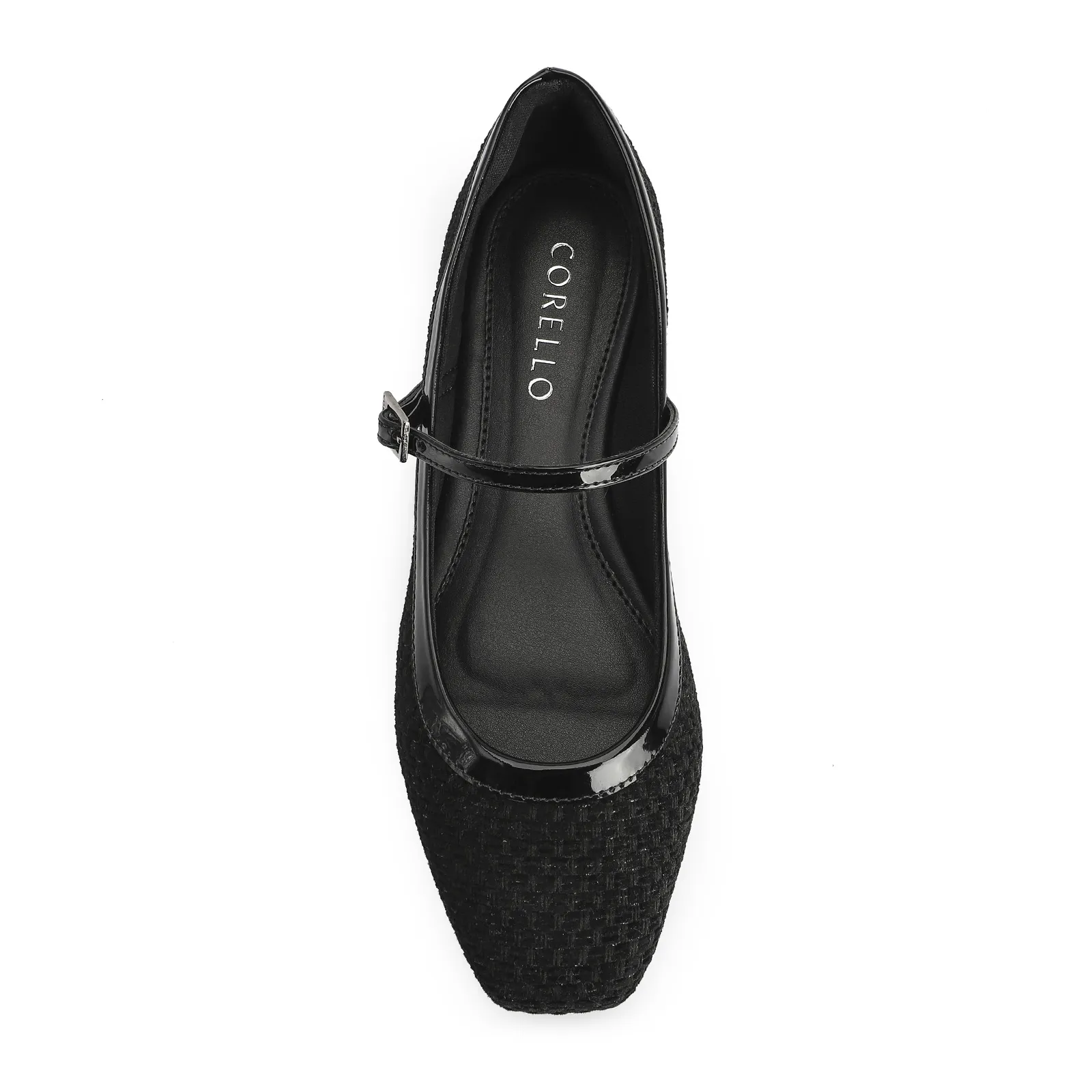 Sapatilha Tweed Preto