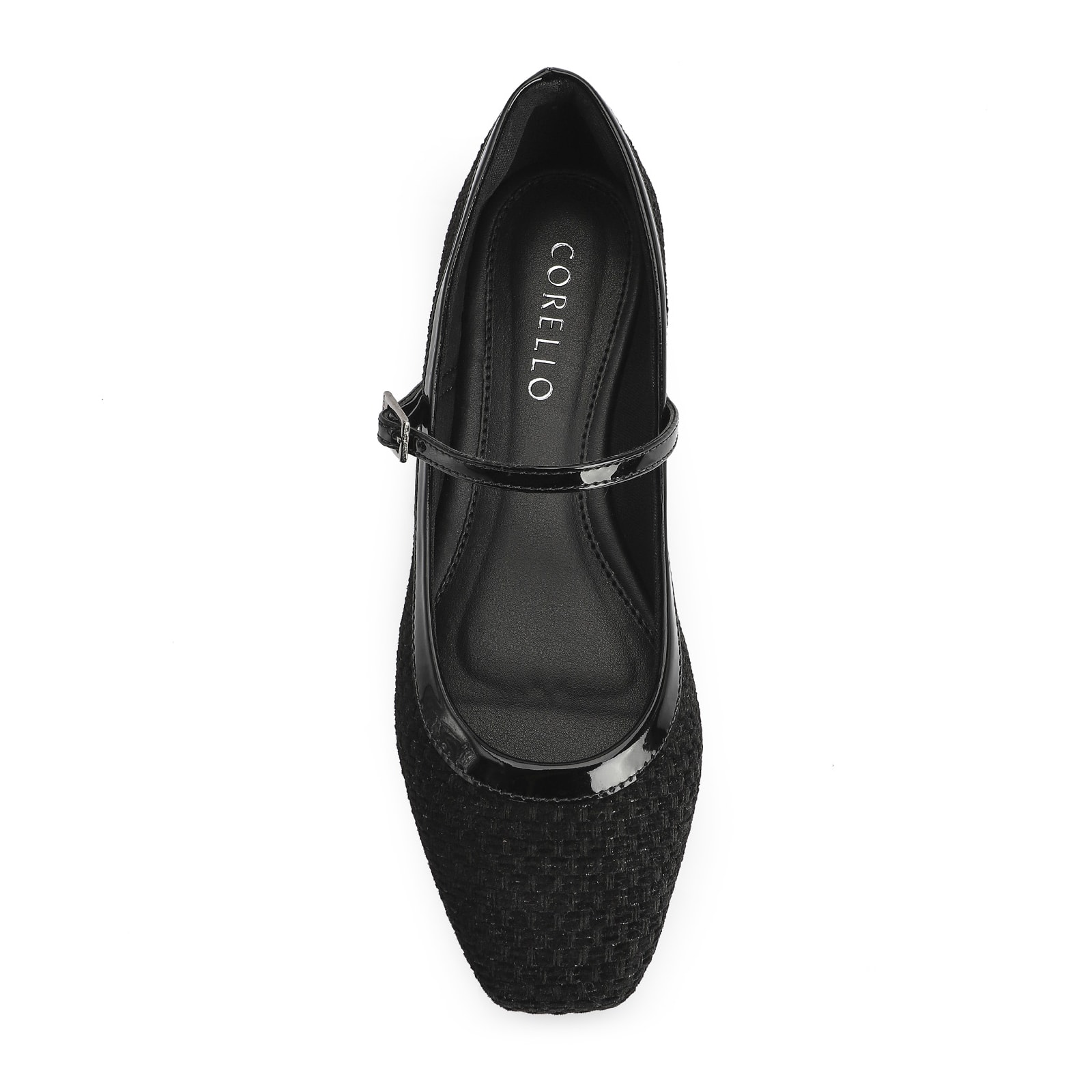 Sapatilha Tweed Preto