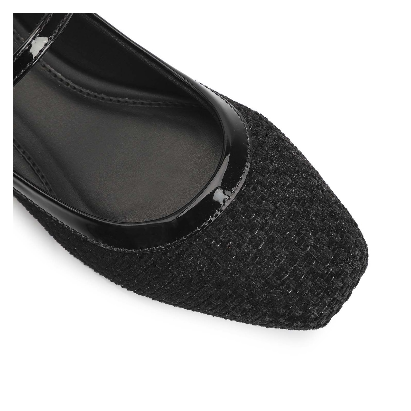 Sapatilha Tweed Preto