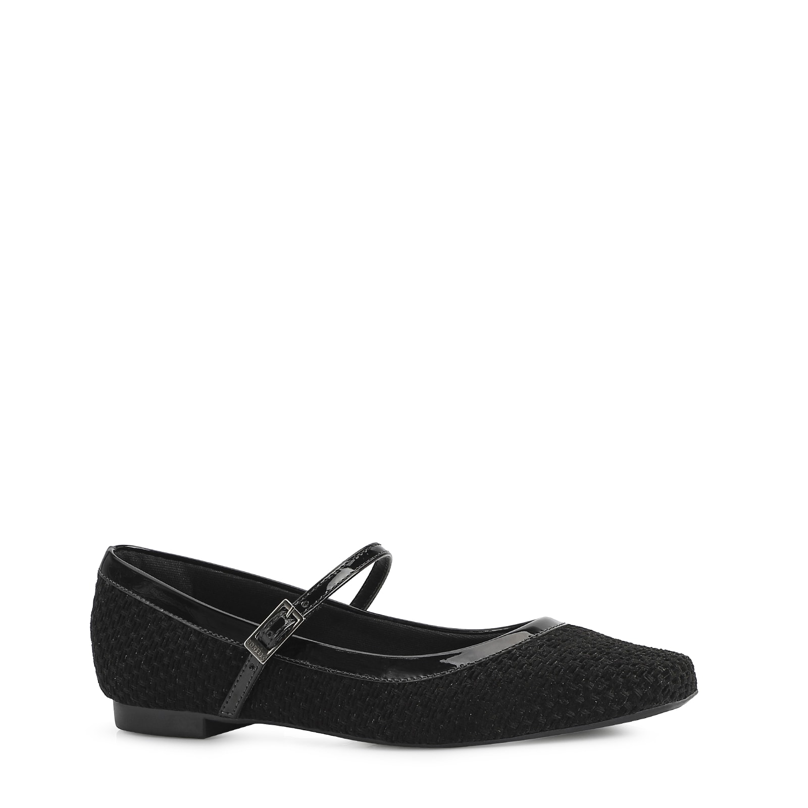 Sapatilha Tweed Preto