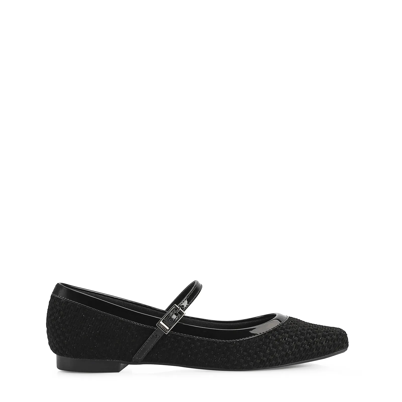Sapatilha Tweed Preto
