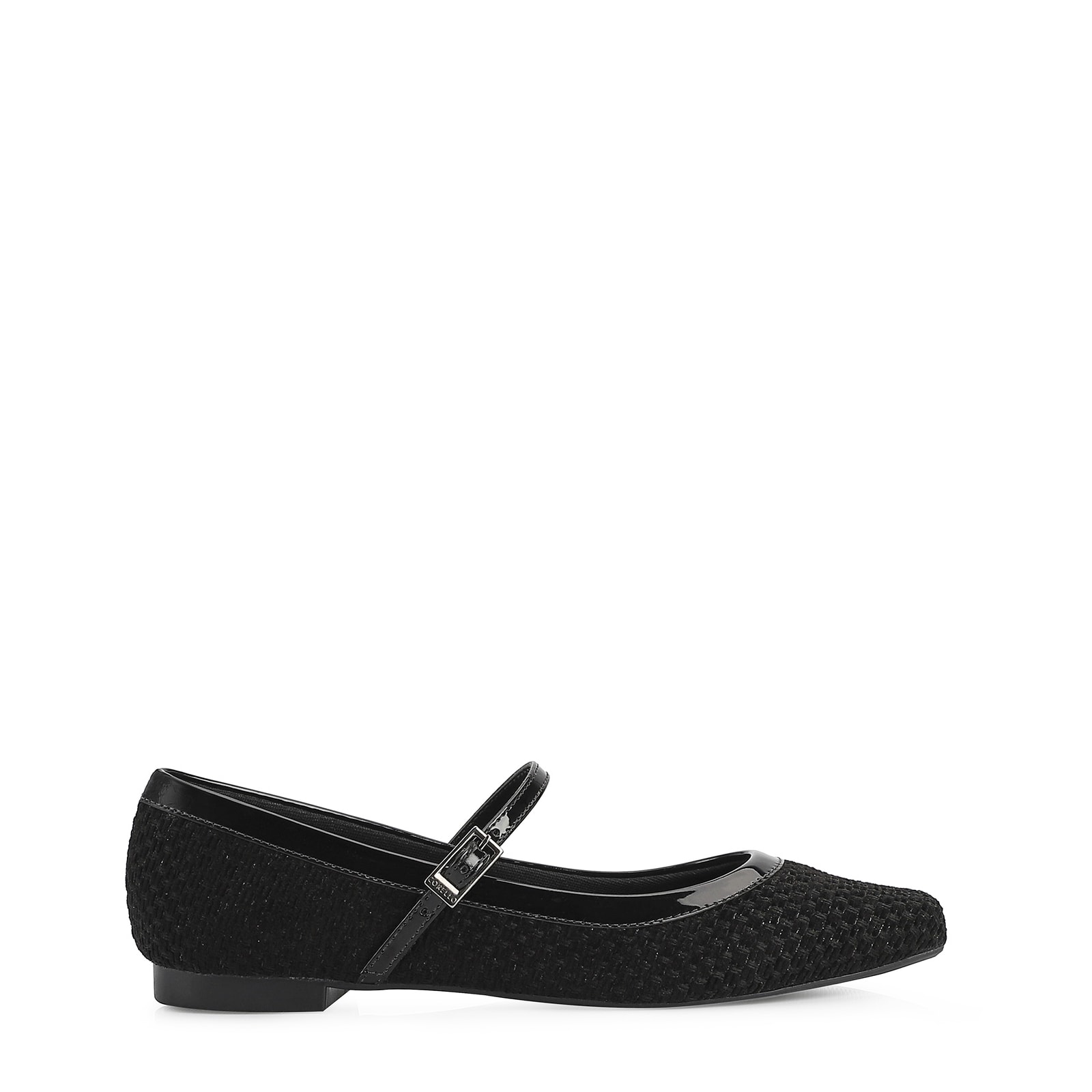 Sapatilha Tweed Preto
