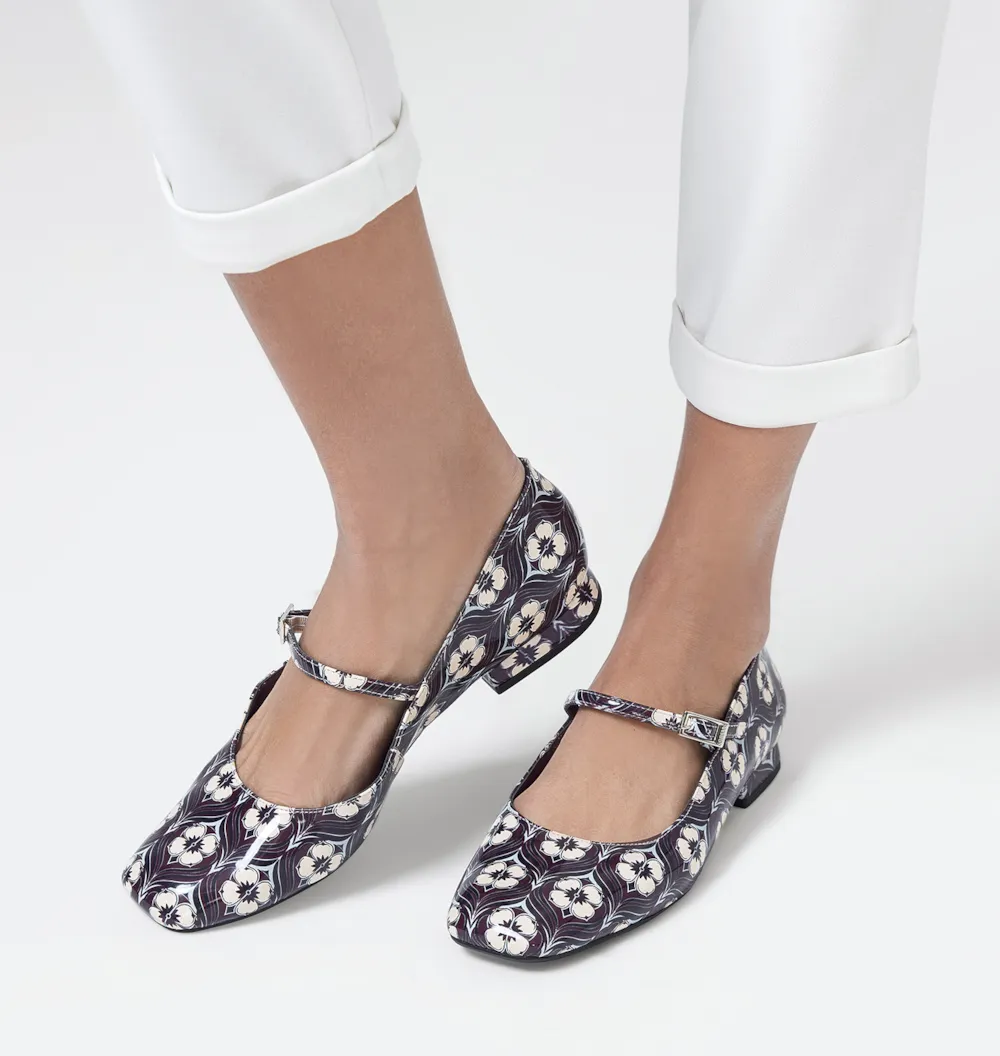 Sapatilha Verniz Estampado - imagem 2