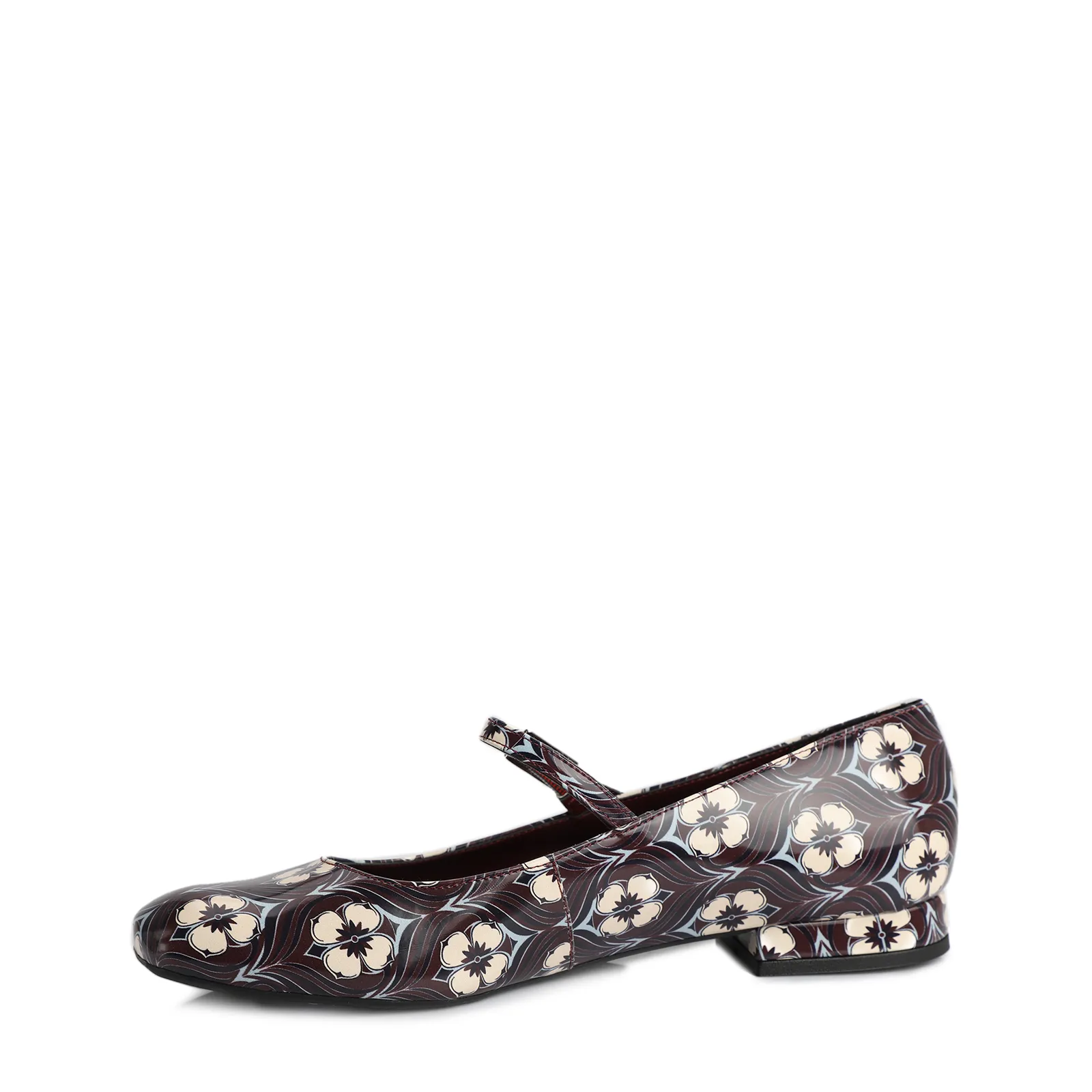 Sapatilha Verniz Estampado