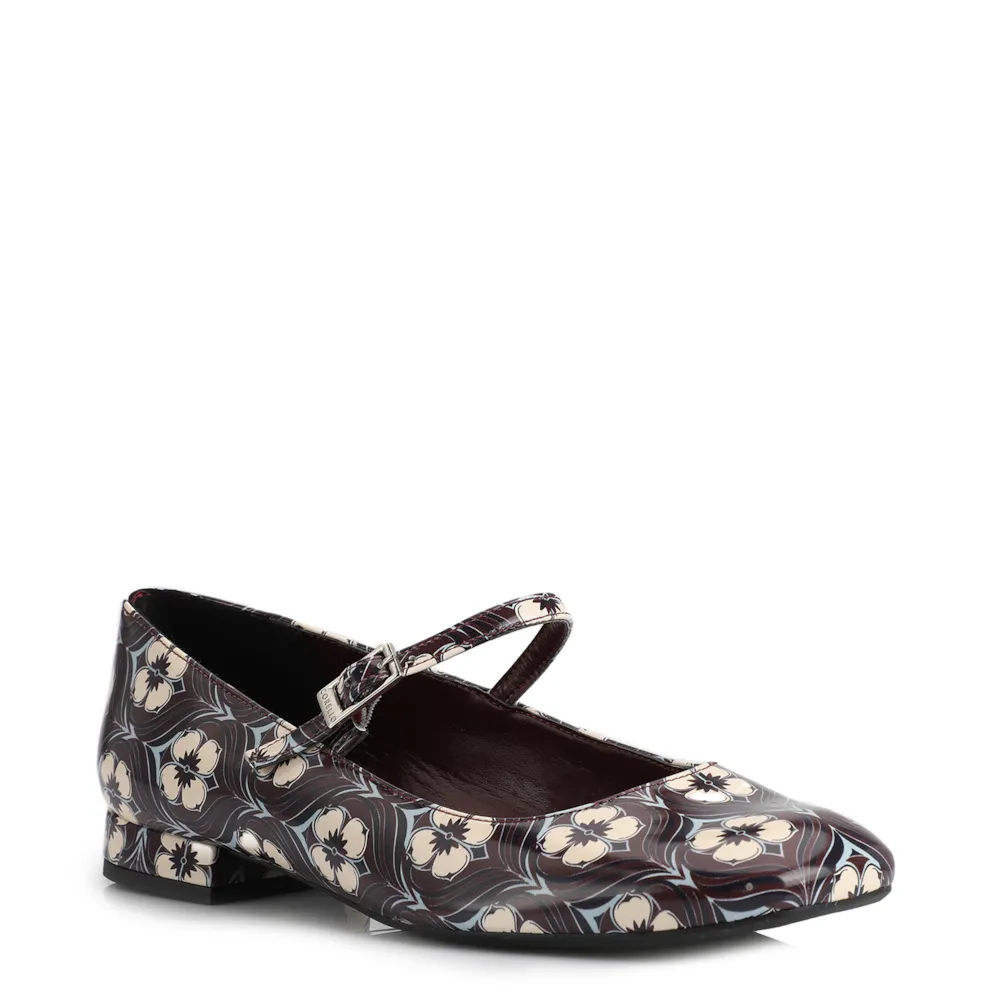 Sapatilha Verniz Estampado