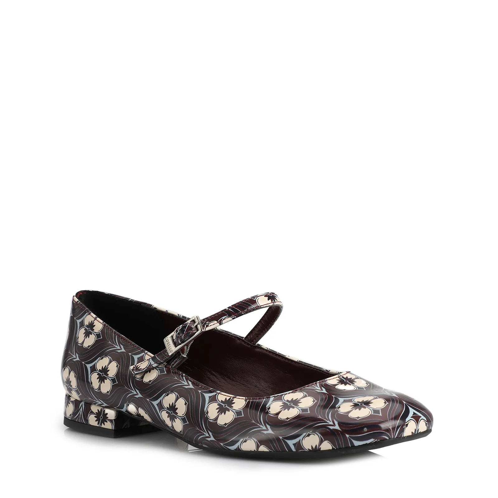 Sapatilha Verniz Estampado