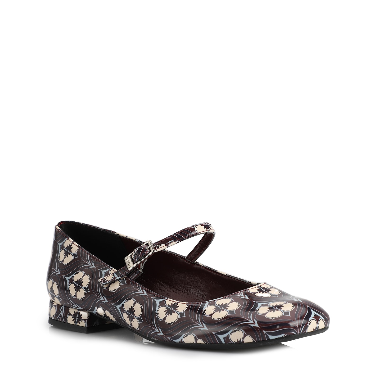 Sapatilha Verniz Estampado