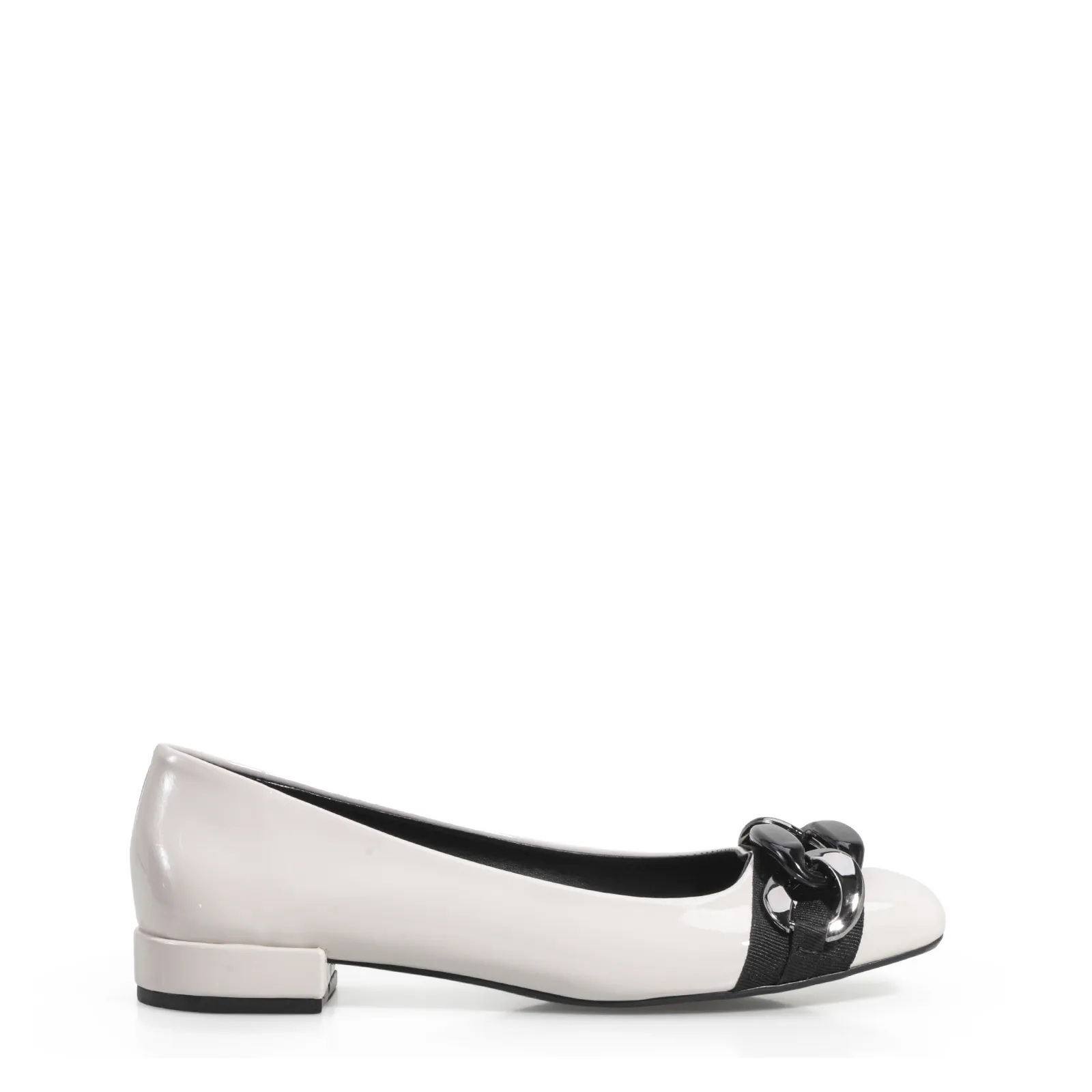 Sapatilha Verniz Off White