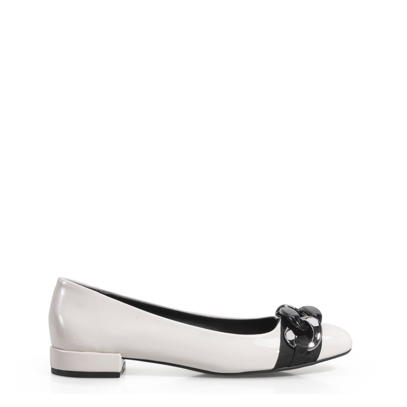Sapatilha Verniz Off White