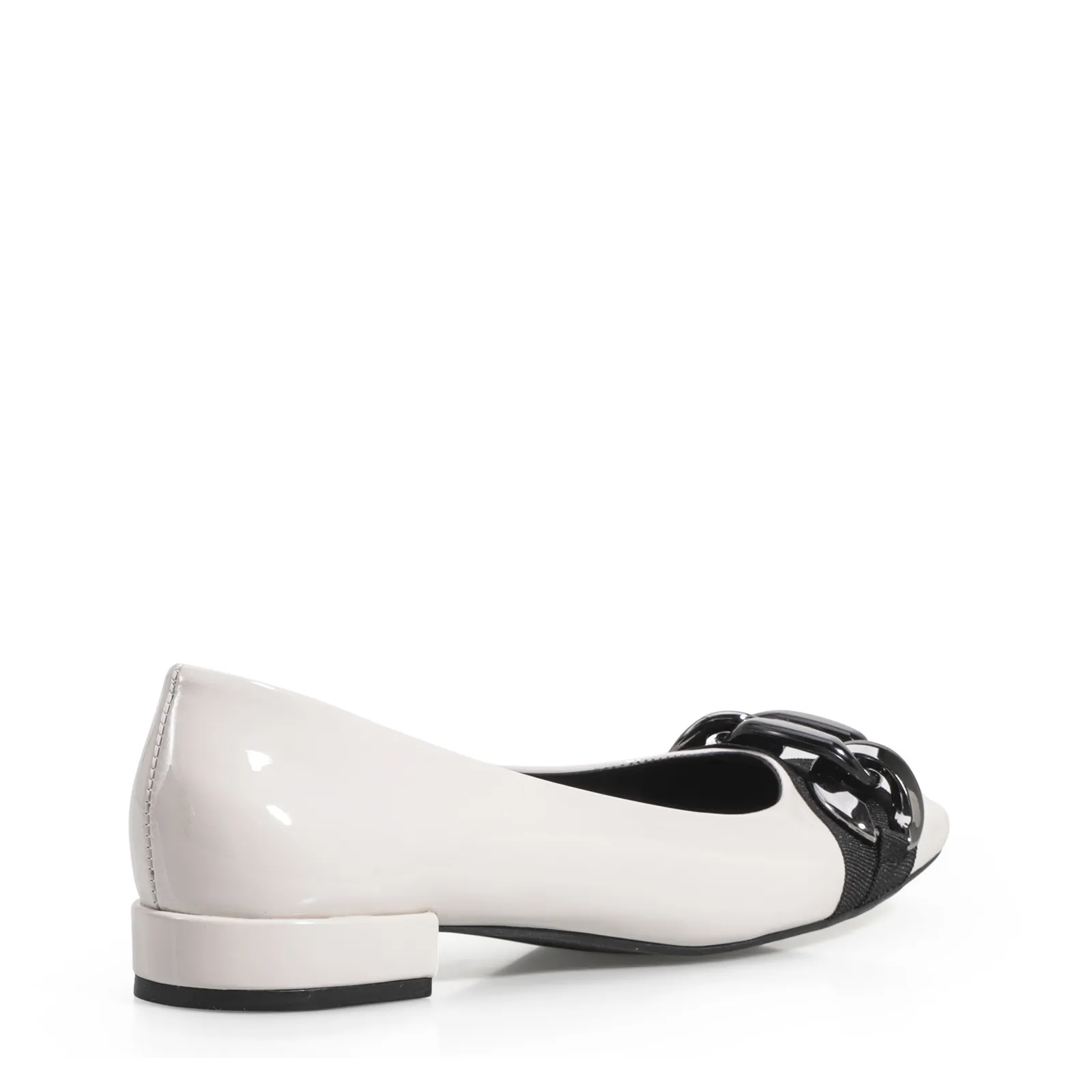 Sapatilha Verniz Off White