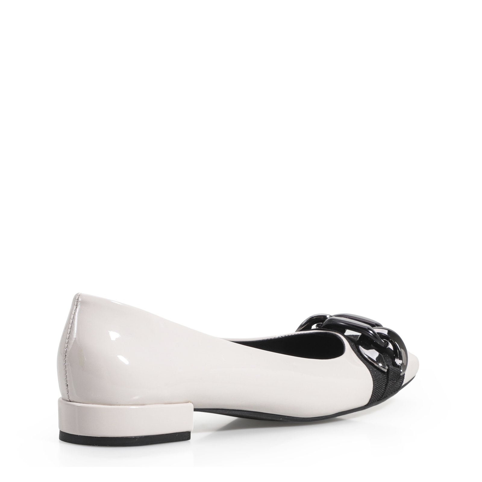 Sapatilha Verniz Off White