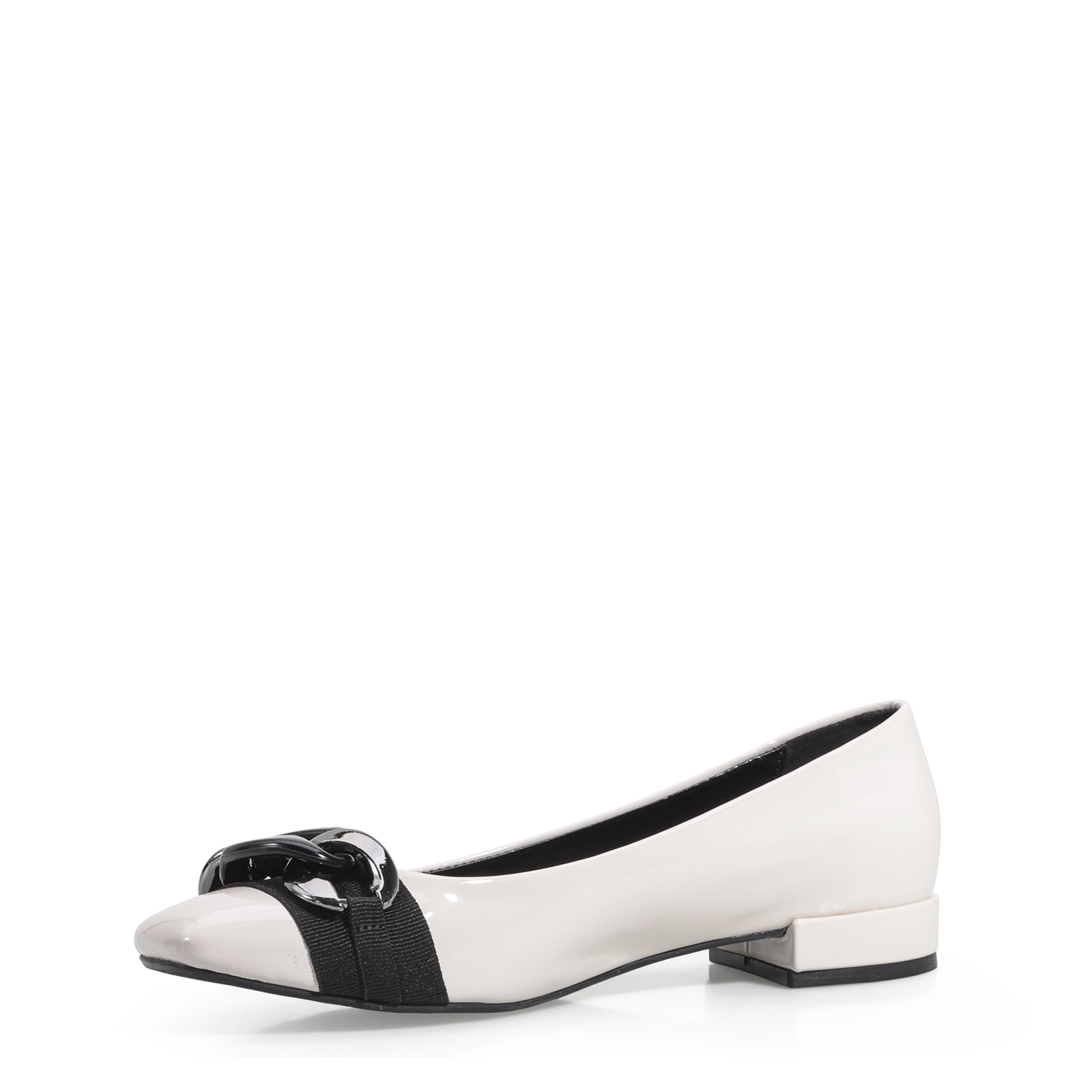 Sapatilha Verniz Off White
