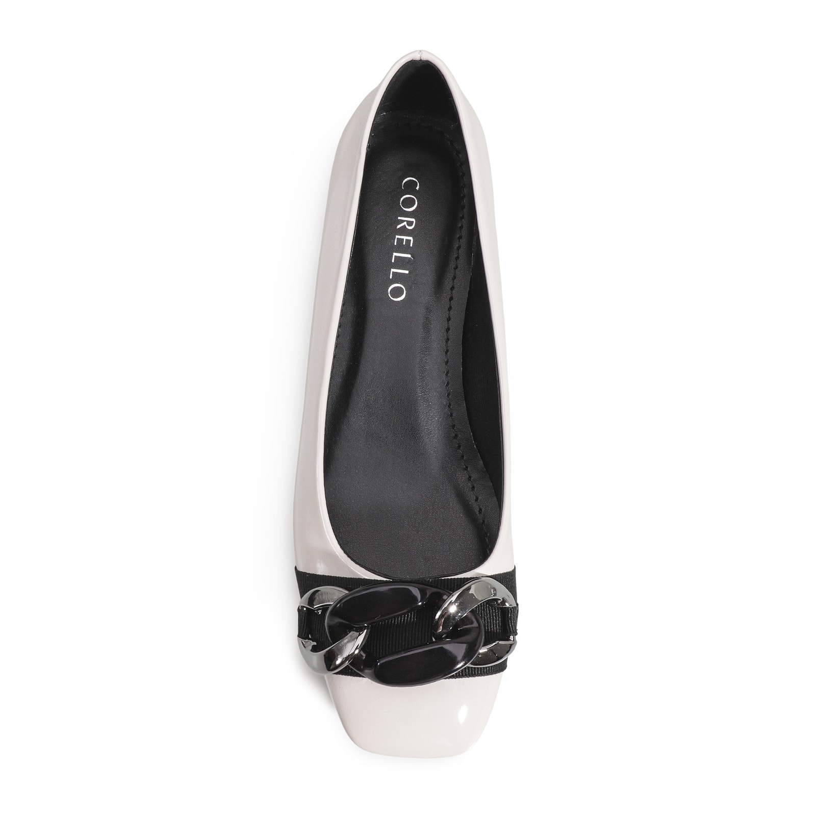 Sapatilha Verniz Off White