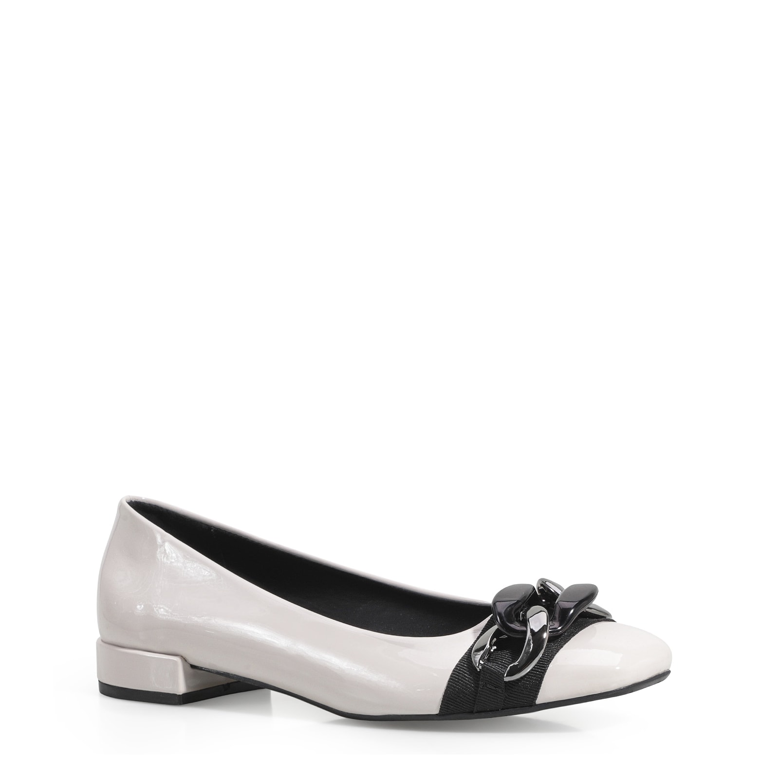 Sapatilha Verniz Off White
