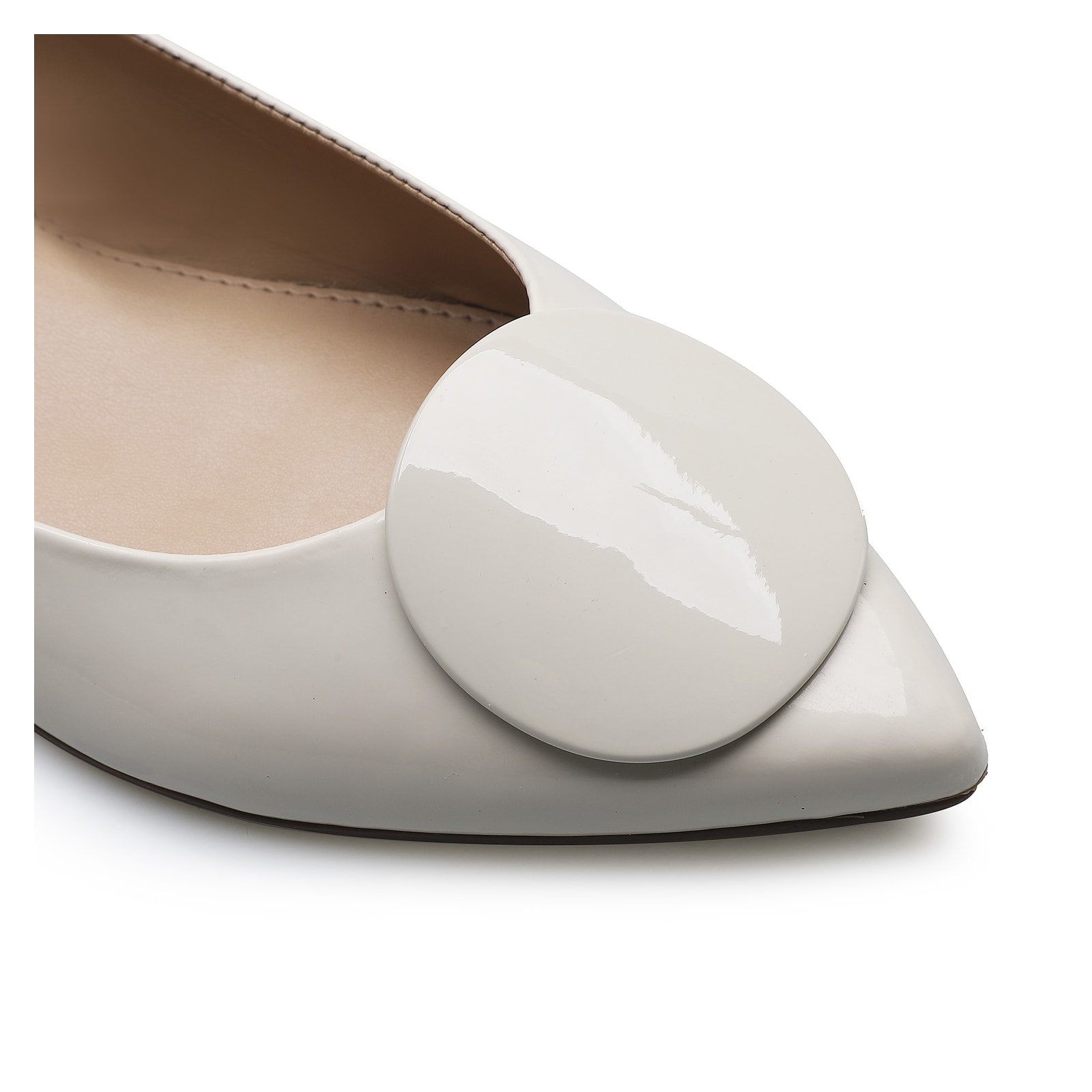 Sapatilha Verniz Off White