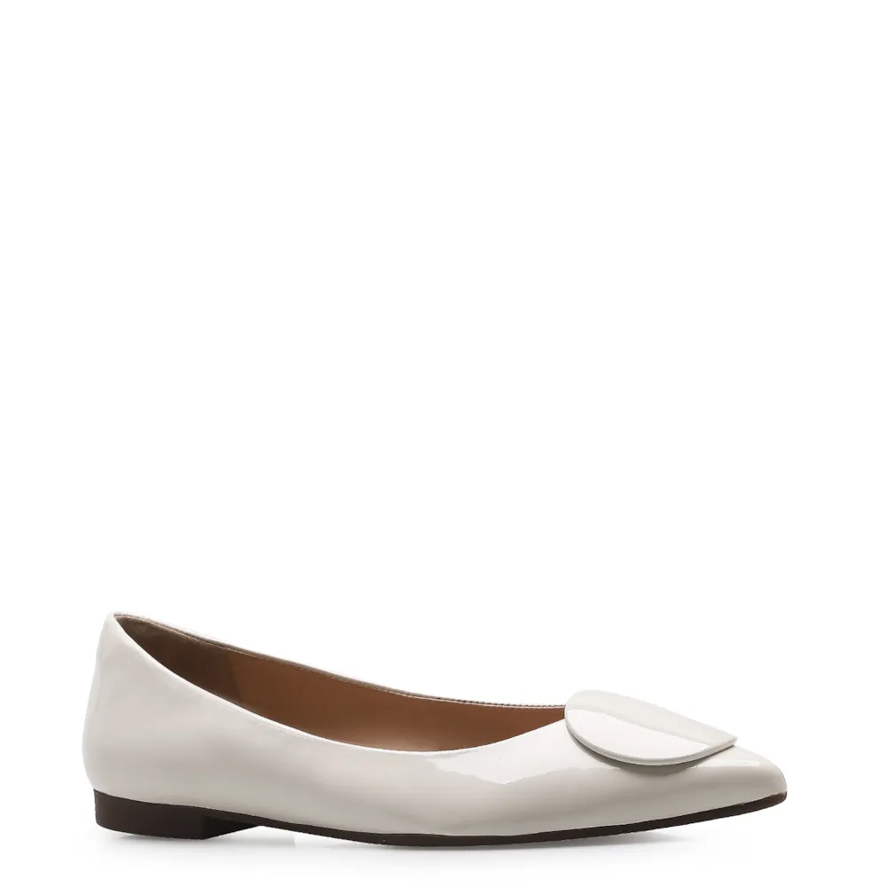Sapatilha Verniz Off White