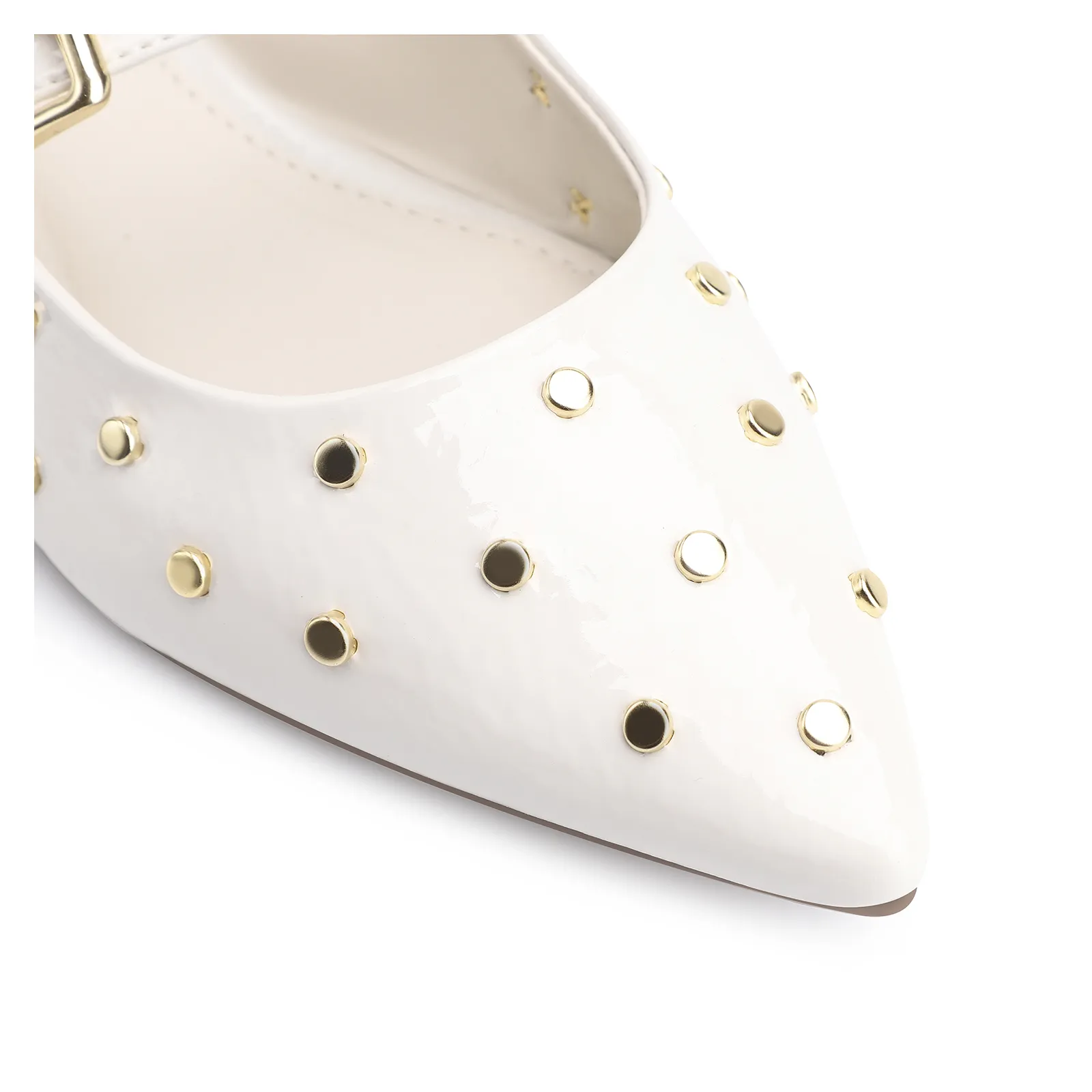 Sapatilha Verniz Off White