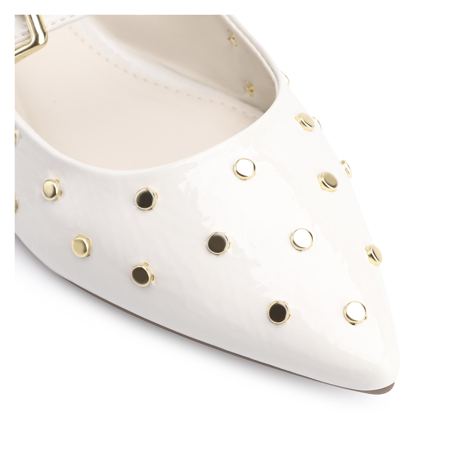 Sapatilha Verniz Off White