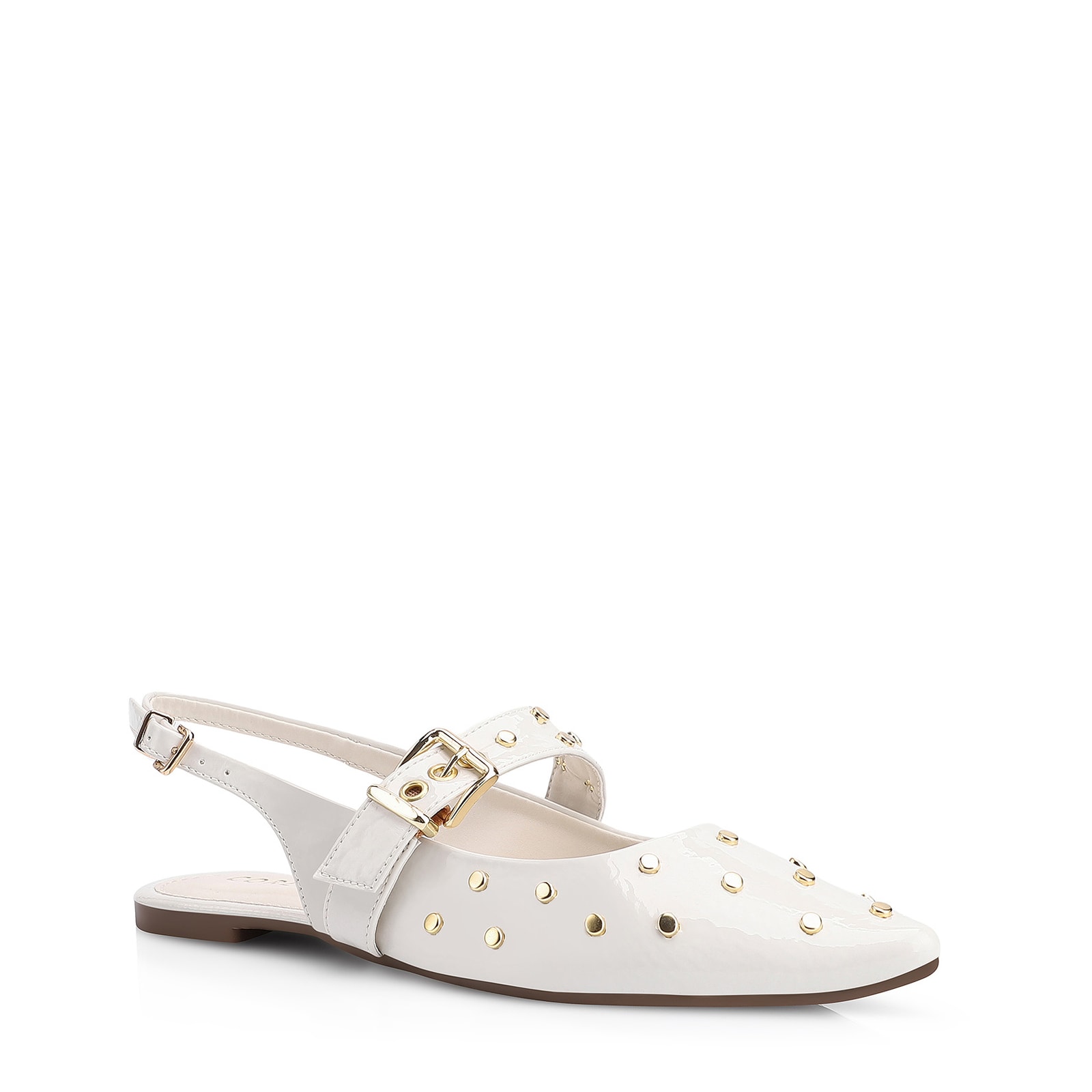 Sapatilha Verniz Off White