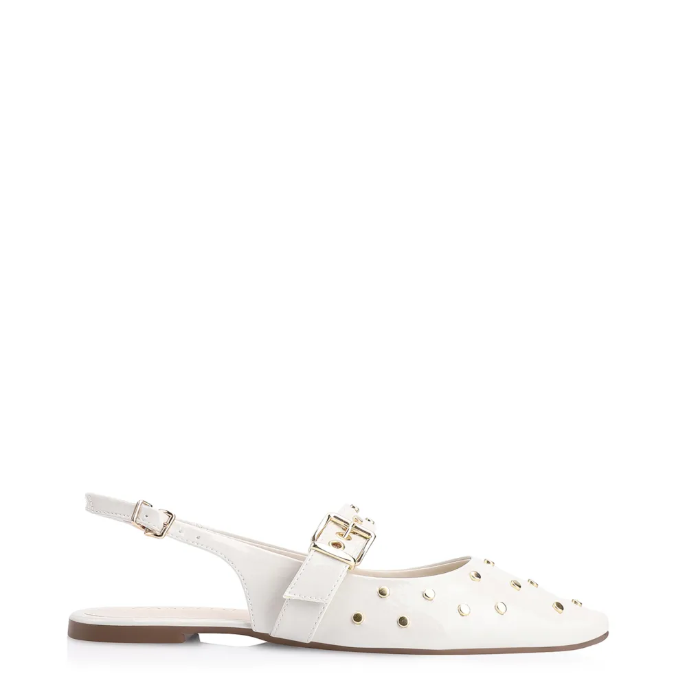 Sapatilha Verniz Off White - imagem 2