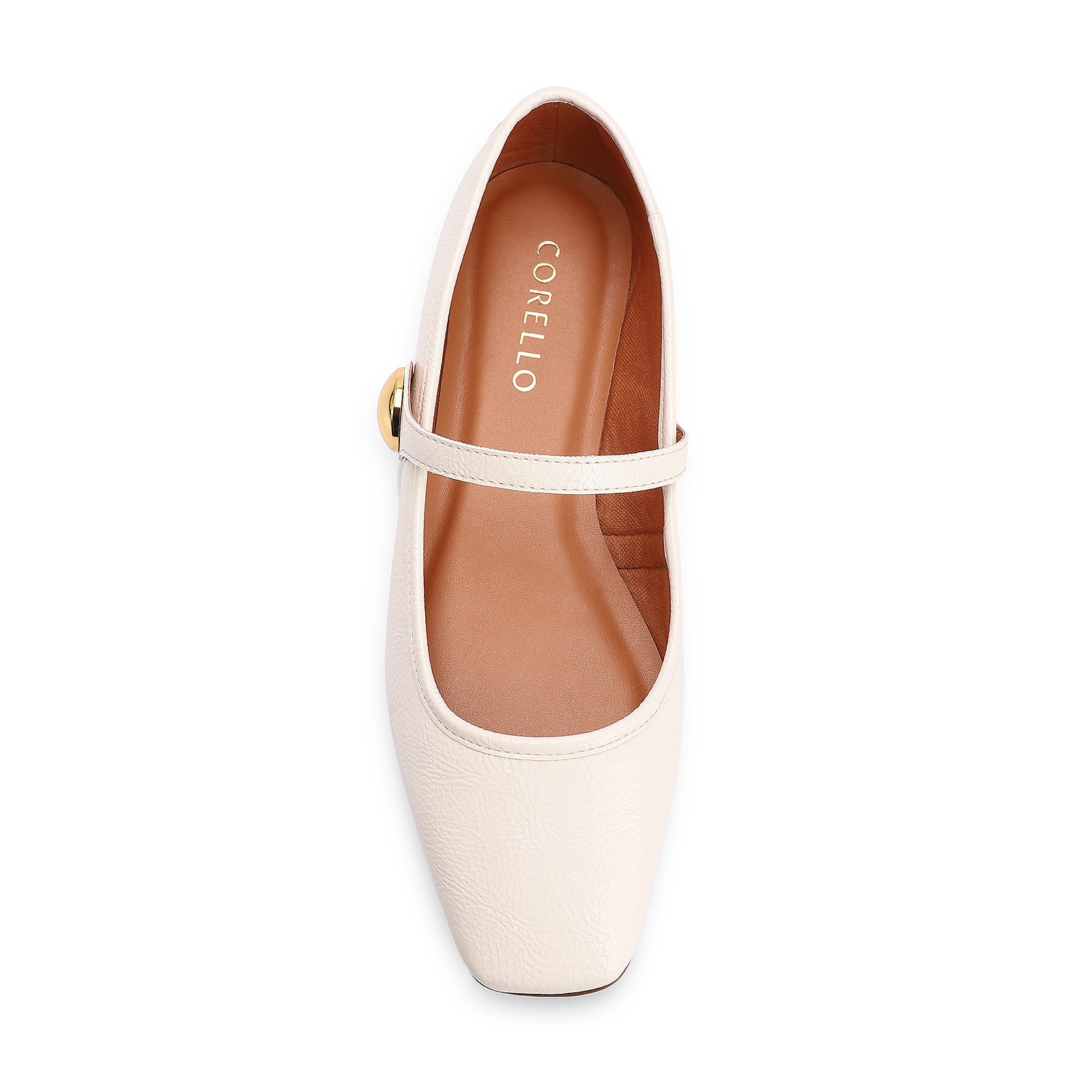 Sapatilha Verniz Off White