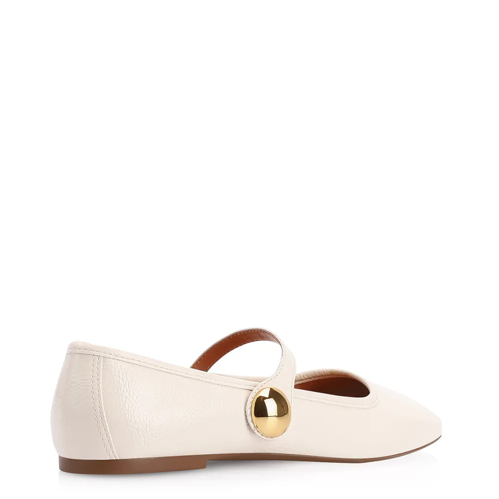 Sapatilha Verniz Off White - imagem 3