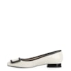 Sapatilha Verniz Off White/Preto - imagem 4