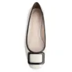 Sapatilha Verniz Off White/Preto - imagem 5