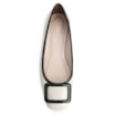 Sapatilha Verniz Off White/Preto - imagem 5
