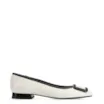 Sapatilha Verniz Off White/Preto - imagem 2