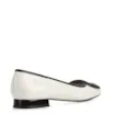 Sapatilha Verniz Off White/Preto - imagem 3