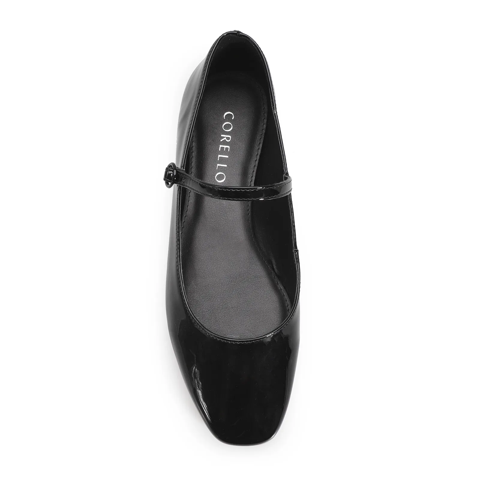 Sapatilha Verniz Preto