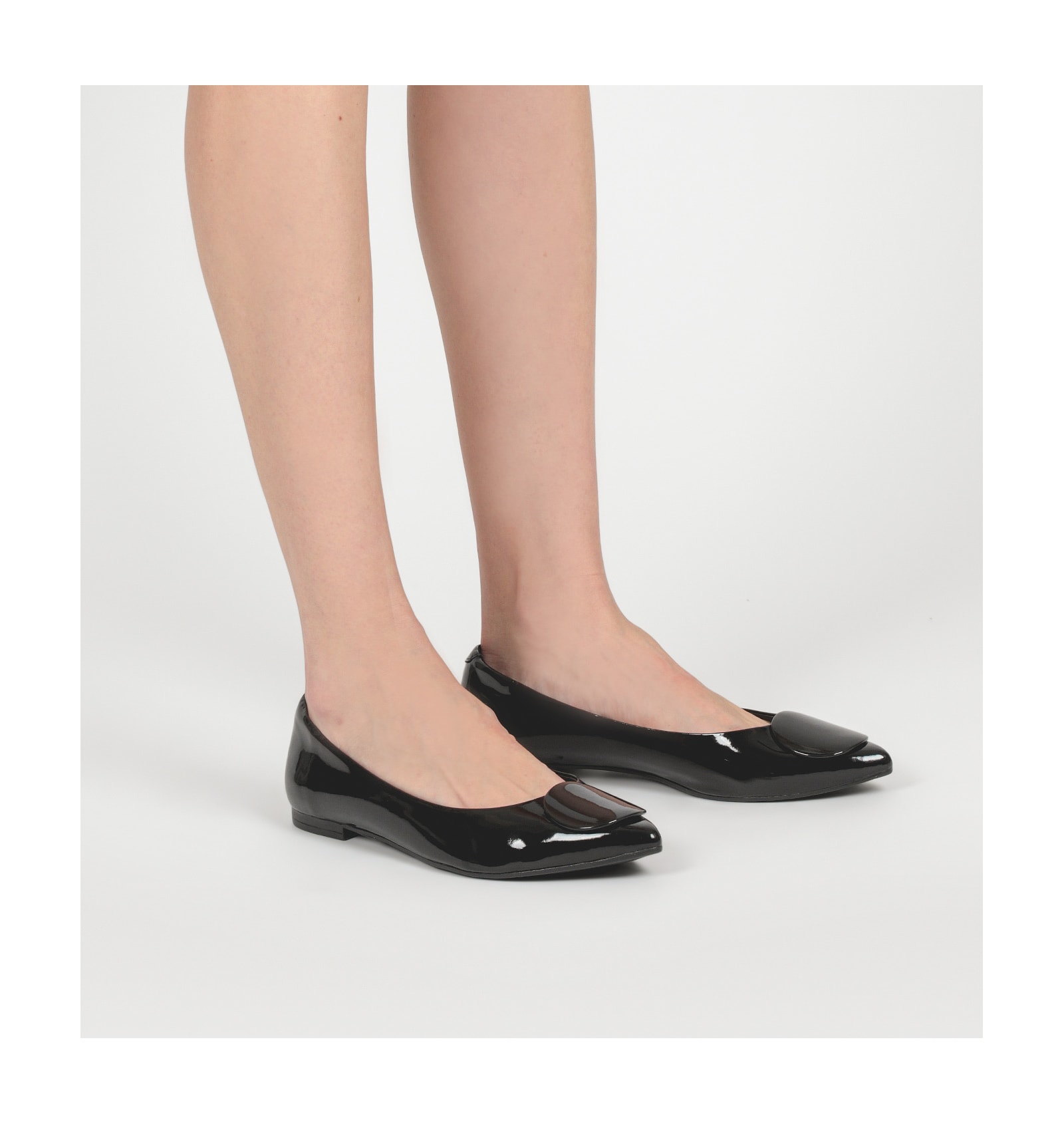 Sapatilha Verniz Preto