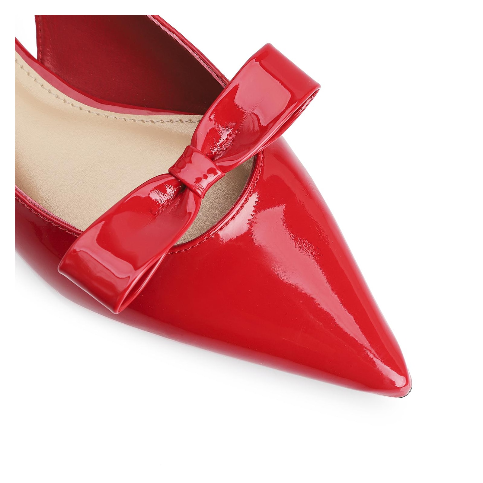 Sapatilha Verniz Vermelho