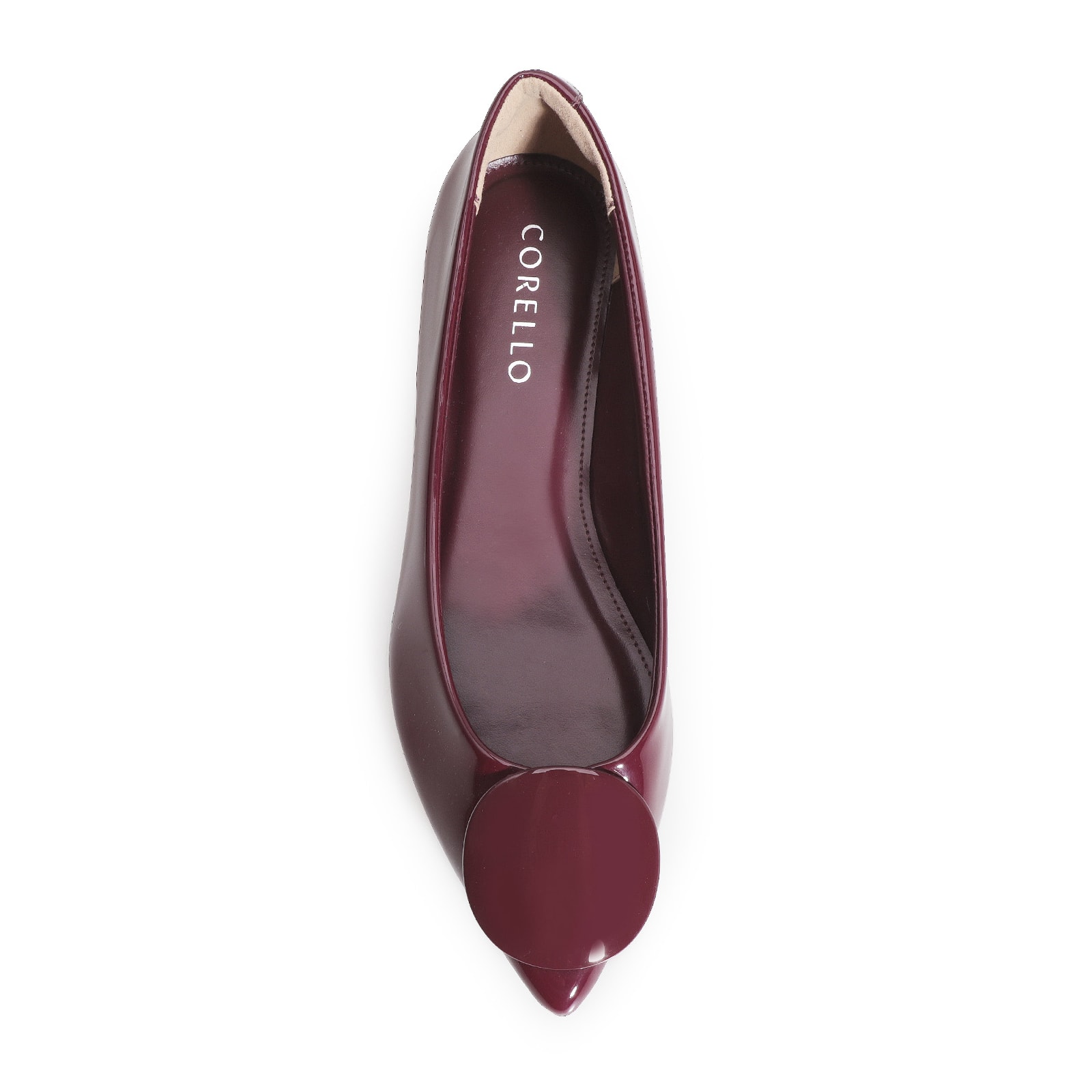 Sapatilha Verniz Vinho