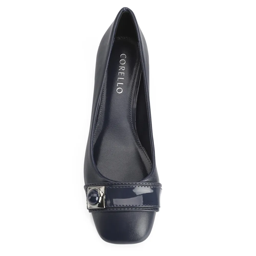 Scarpin Alt Azul/Verniz Azul - imagem 5